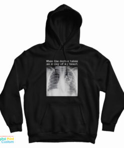 When The Doctor Takes an X-ray of My Heart Shiba Inu Dog Hoodie