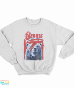 Bowie Ziggy Stardust Bear Sweatshirt