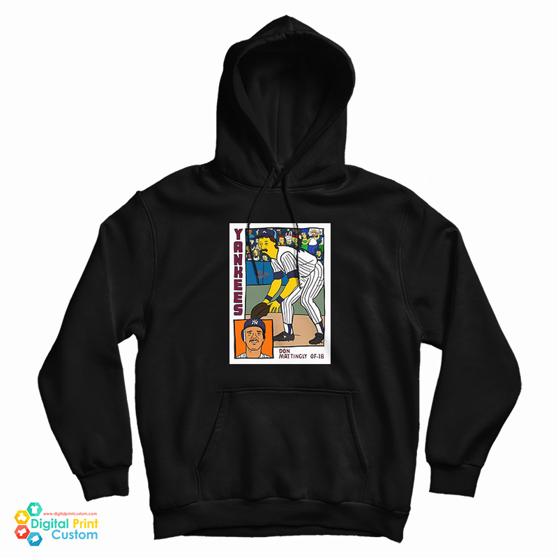Don Mattingly Simpson Parody Hoodie