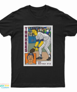 Don Mattingly Simpson Parody T-Shirt