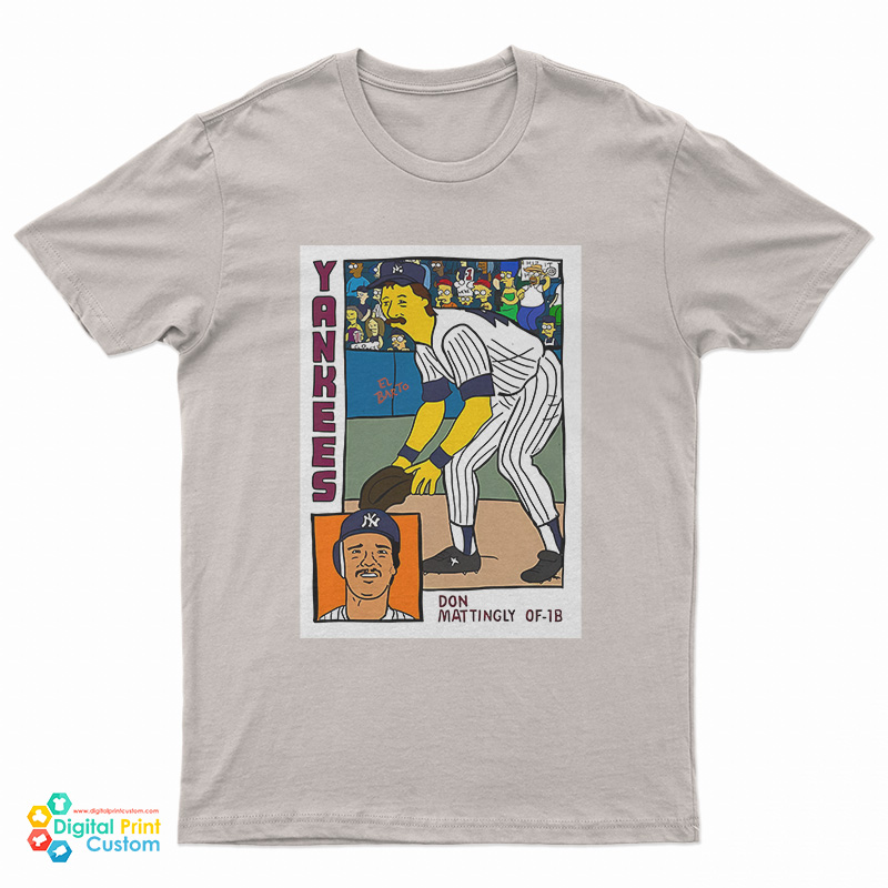 Don Mattingly Simpson Parody T-Shirt