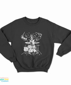 King Kong Playing Drums Sweatshirt
