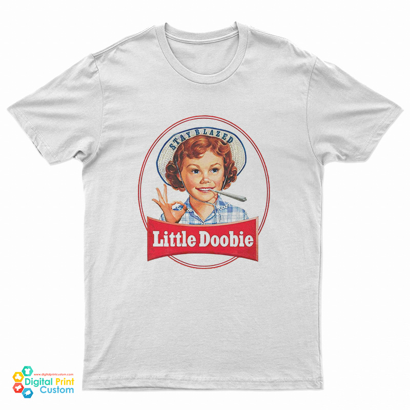 Little Doobie Smoking Weed Parody T-Shirt