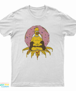 Namaste Homer Simpson Buddha T-Shirt