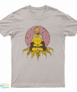 Namaste Homer Simpson Buddha T-Shirt