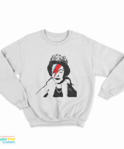 Queen Elizabeth Ziggy Stardust Sweatshirt