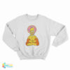Simpsons Homer Buddha Sweatshirt