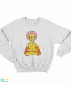 Simpsons Homer Buddha Sweatshirt