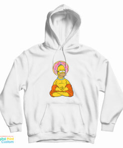 Simpsons Homer Buddha Hoodie