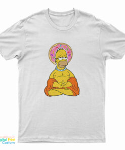 Simpsons Homer Buddha T-Shirt