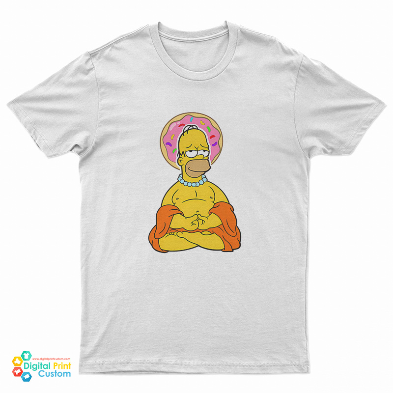 Simpsons Homer Buddha T-Shirt