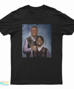 Terry Mclaurin Jayden Daniels Step Brothers T-Shirt