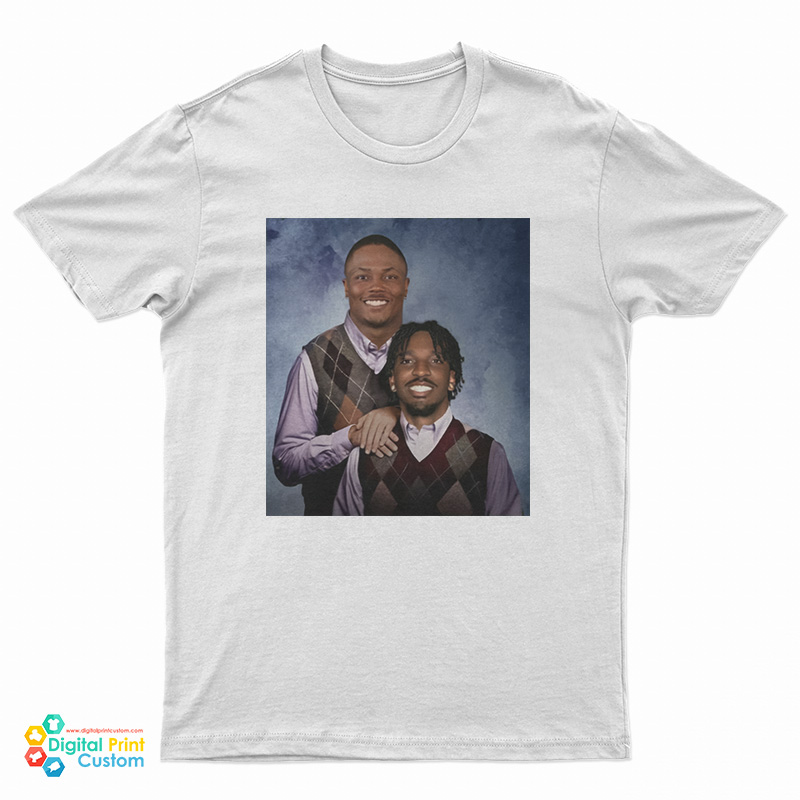 Terry Mclaurin Jayden Daniels Step Brothers T-Shirt