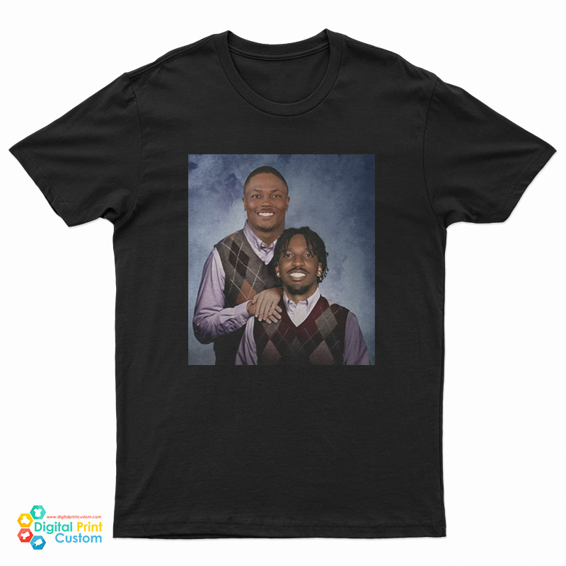 Terry Mclaurin Jayden Daniels Step Brothers T-Shirt