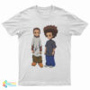 The Boondocks Huey And Riley T-Shirt