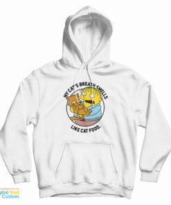 The Simpsons Ralph My Cats Breath Smells Like Cat Food Hoodie