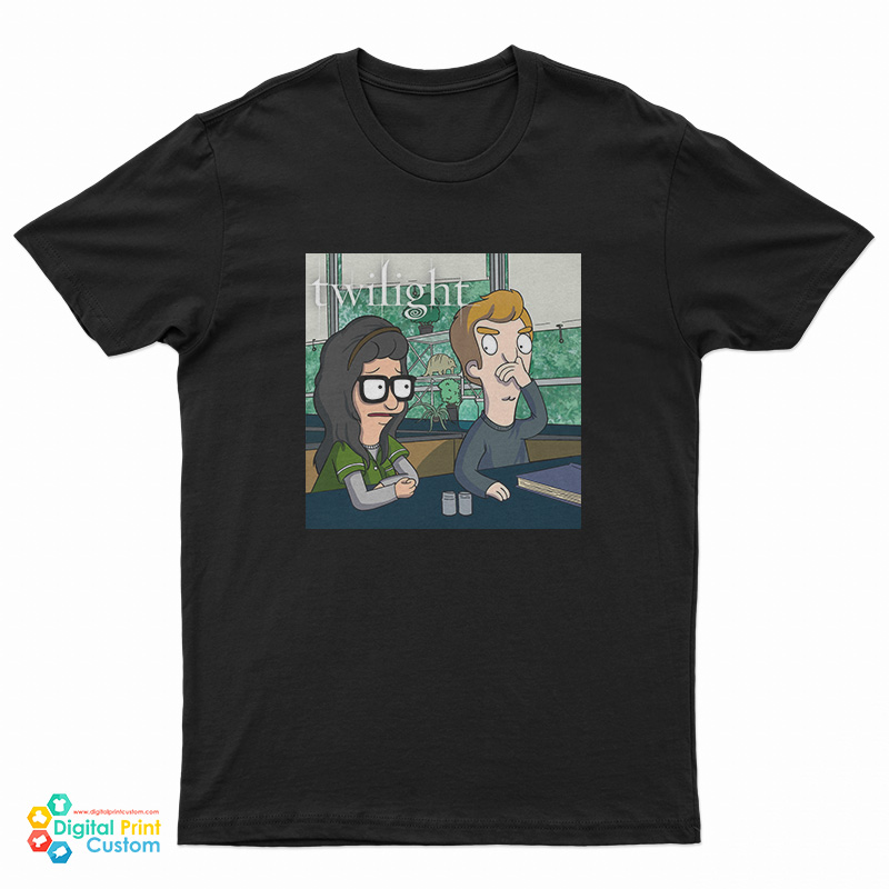 Twilight X Bob's Burgers Tweenlight Movie T-Shirt