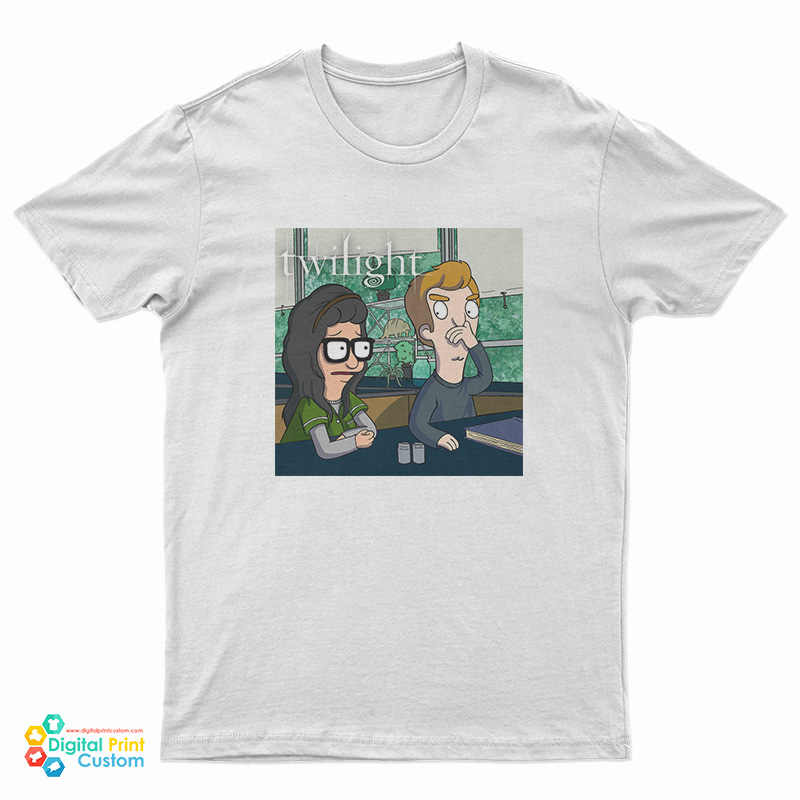 Twilight X Bob's Burgers Tweenlight Movie T-Shirt