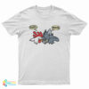 Vintage 1993 No Fear Pussy Vs Chicken T-Shirt