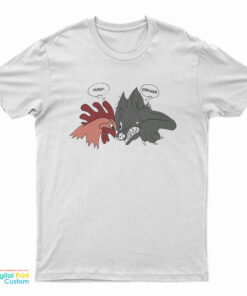 Vintage Pussy Vs Chicken Single Stitch T-Shirt