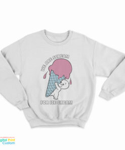 Casper We Are Scream For Ice Cream Sweatshirt