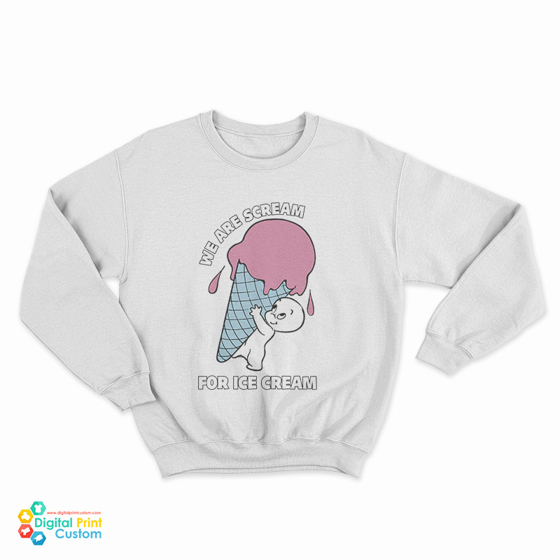 Casper We Are Scream For Ice Cream Sweatshirt