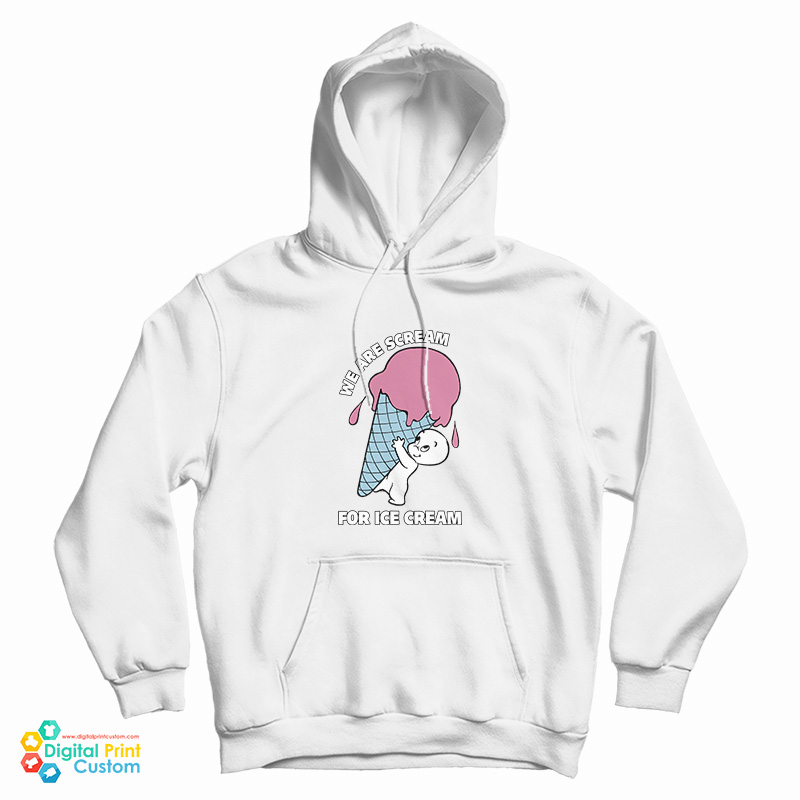 Casper We Are Scream For Ice Cream Hoodie