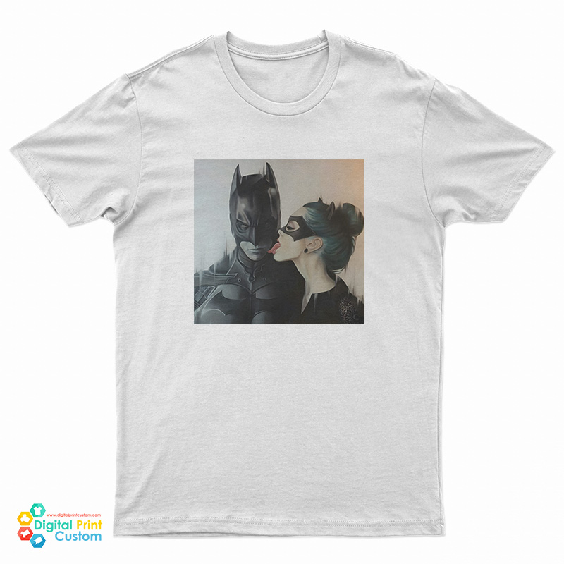 Catwoman Licking Batman T-Shirt