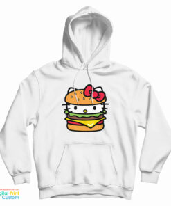 Hello Kitty Burger Parody Hoodie