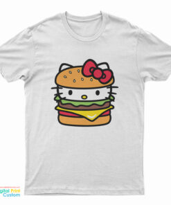 Hello Kitty Burger Parody T-Shirt