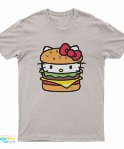 Hello Kitty Burger Parody T-Shirt