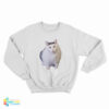 Huh Cat Chonky Ben Meme Sweatshirt