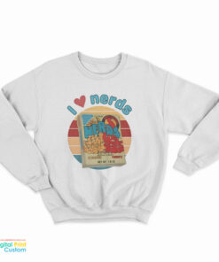 I Love Nerds Retro Candy Box Sweatshirt