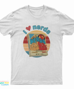 I Love Nerds Retro Candy Box T-Shirt