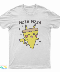 Pizza Pizza Pikachu Parody T-Shirt