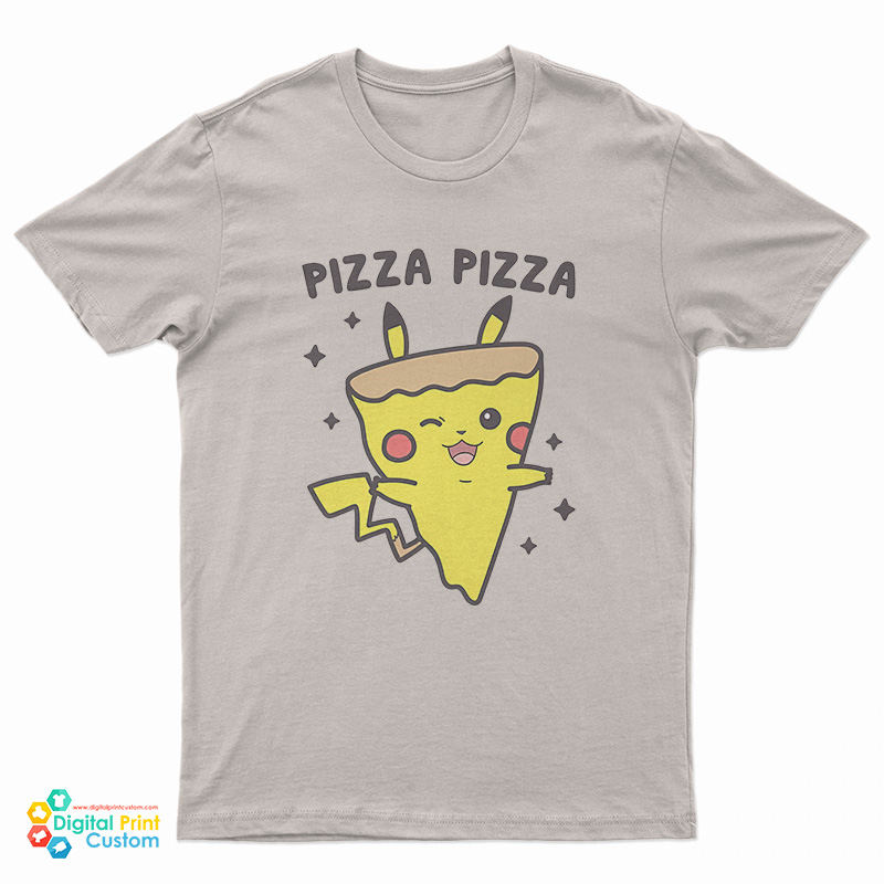 Pizza Pizza Pikachu Parody T-Shirt