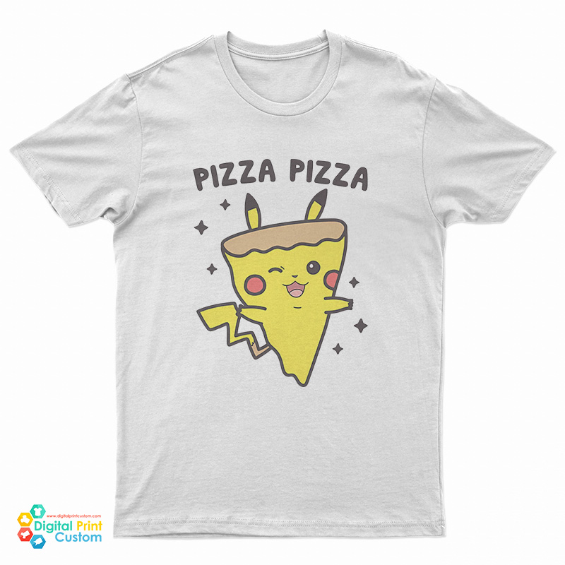 Pizza Pizza Pikachu Parody T-Shirt