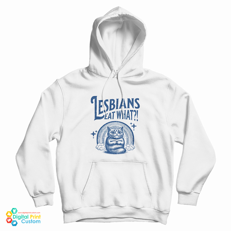 Cat Lesbians Eat What Hoodie