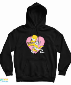 Cupid Bart Simpson Hoodie
