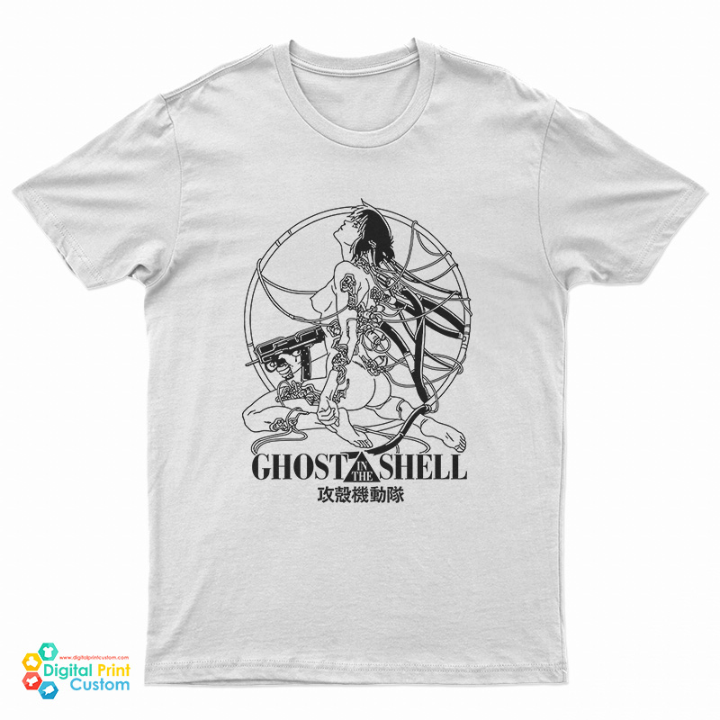 Ghost In The Shell Japanese Manga Anime T-Shirt