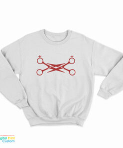 Lesbian Pride Scissors LGBTQ WLW Sweatshirt