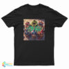 Marvel Characters Playing Poker T-Shirt