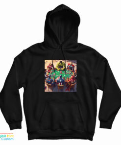 Marvel Characters Playing Poker Hoodie