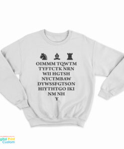 Oimmm Tqwtm Tyftctk Nrn Wii Hgtsh Sweatshirt