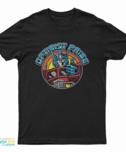 Optimus Prime Optimist Prime Parody T-Shirt
