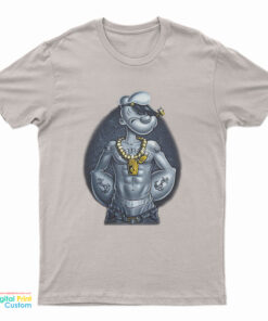 Popeye The Sailor Man Gangster Thug T-Shirt