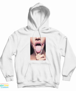 Sexy Girl Lips Attitude Funny Hoodie