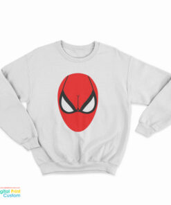 Spider-Man Head Breast Parody Sweatshirt