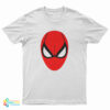 Spider-Man Head Breast Parody T-Shirt