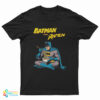 Superhero Batman And Ramen Parody T-Shirt